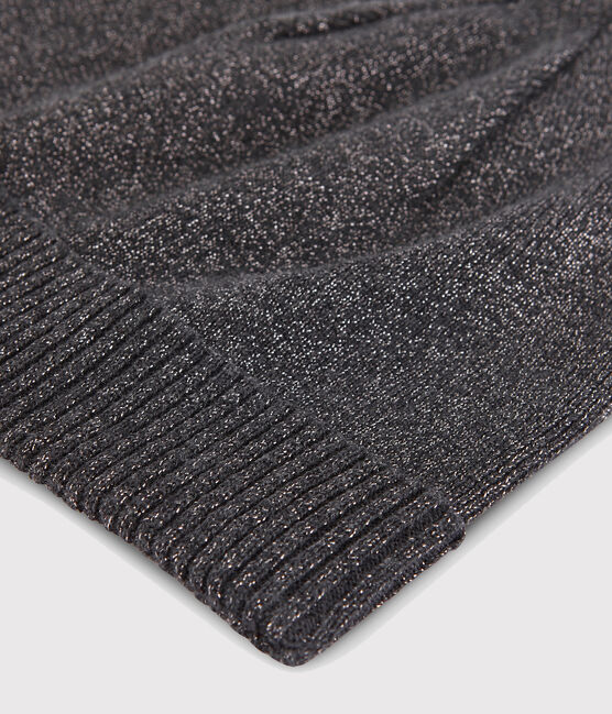 Bonnet brillant femme noir CITY/gris ARGENT