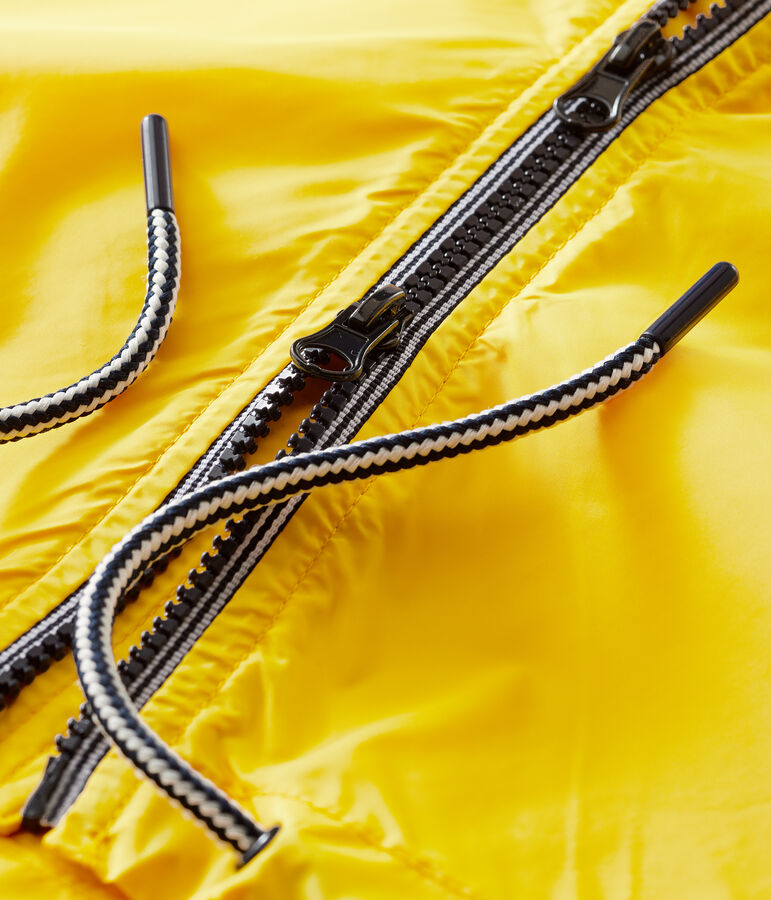 Coupe-vent long femme jaune