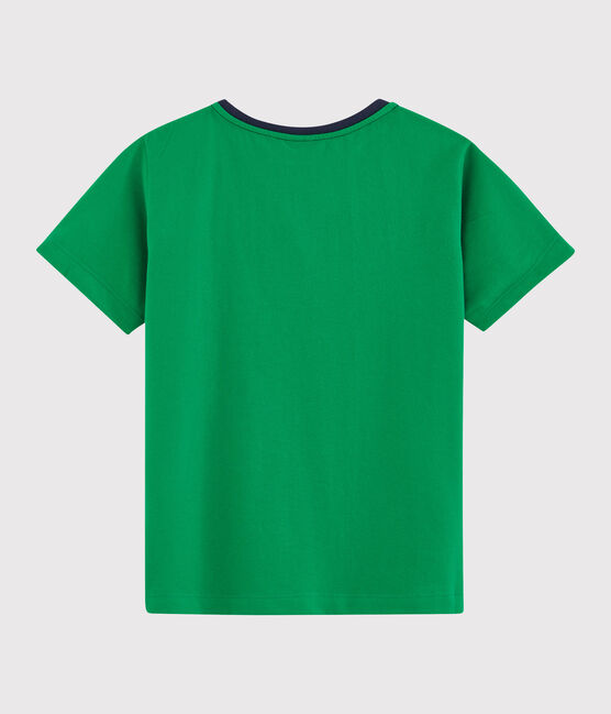 Tee-shirt enfant garcon vert PRADO
