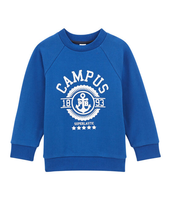 Sweat shirt enfant garçon bleu LIMOGES