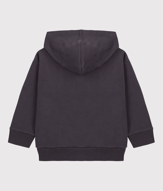 Sweatshirt zippé Petit Boat à capuche enfant fille / garçon gris DUMBO