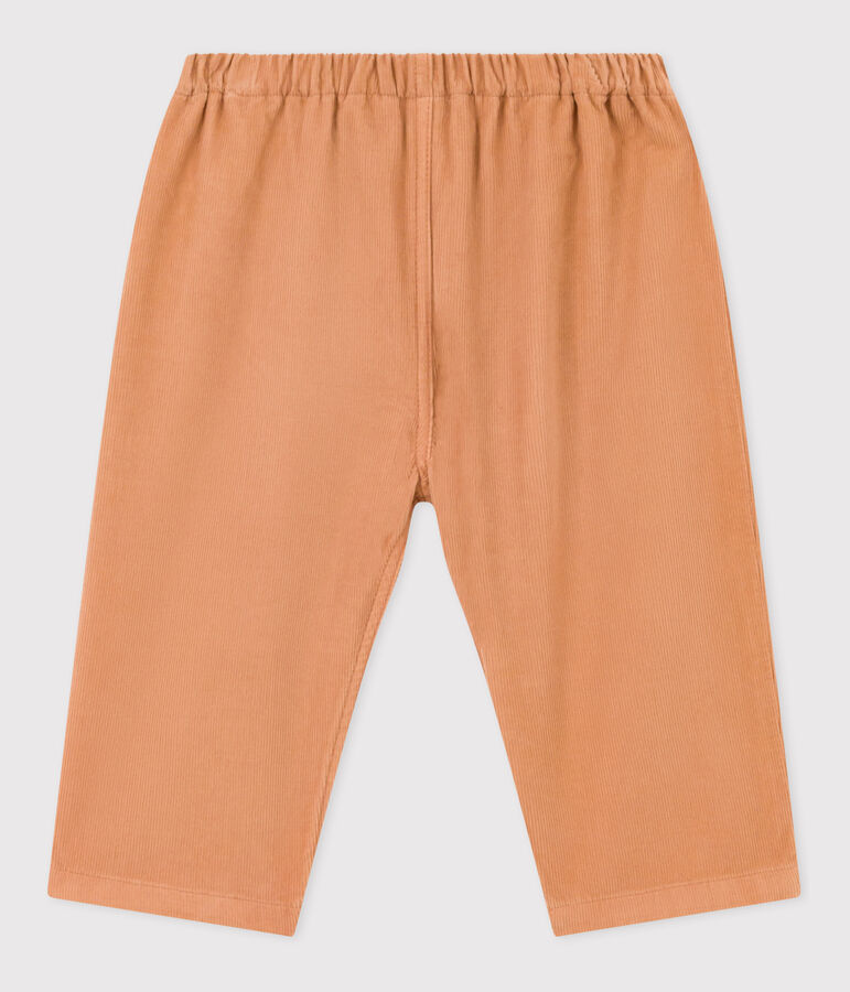 Pantalon en velours fin b&eacute;b&eacute; rose SIENNA