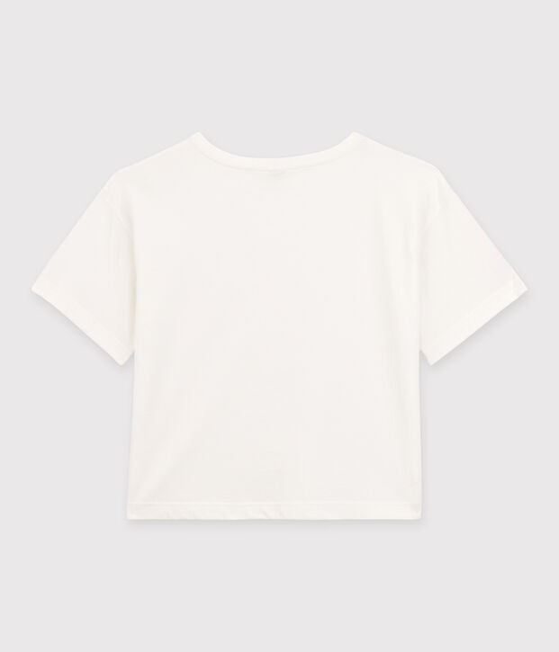 Tee-shirt LE BOXY en coton Femme blanc