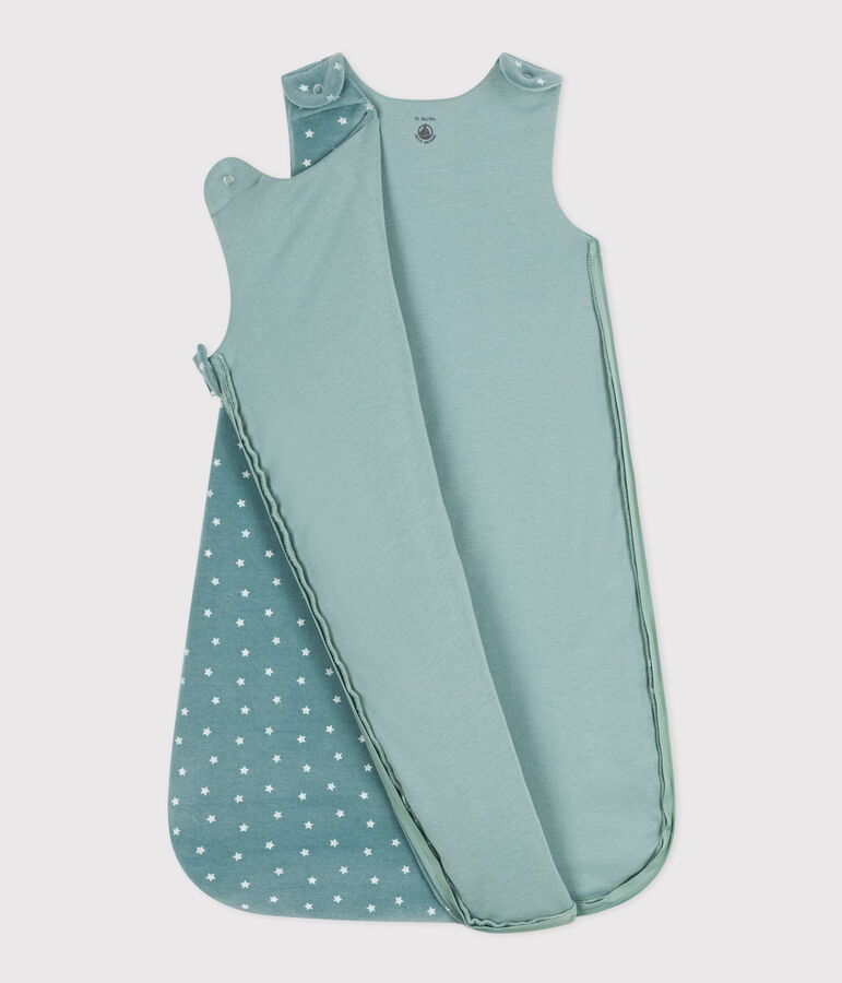 Gigoteuse en velours TOG 2 vert/blanc