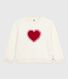 Sweatshirt femme en coton