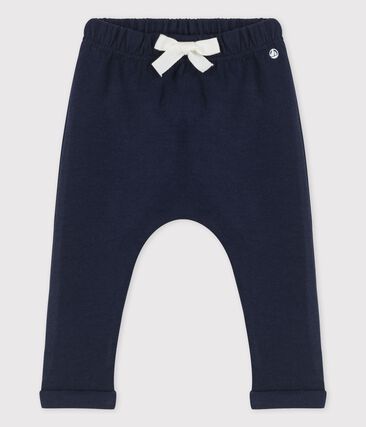 PETIT BATEAU - Pantalon en jersey épais bio bébé
