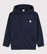 Sweatshirt zippé à capuche en coton enfant garçon