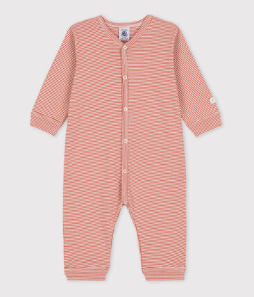 PETIT BATEAU - Dors-bien sans pieds milleraies bébé en coton