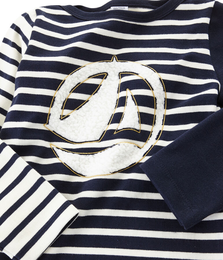 Marini&egrave;re enfant gar&ccedil;on blanc/bleu