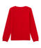 Cardigan fille en laine et coton rouge FROUFROU