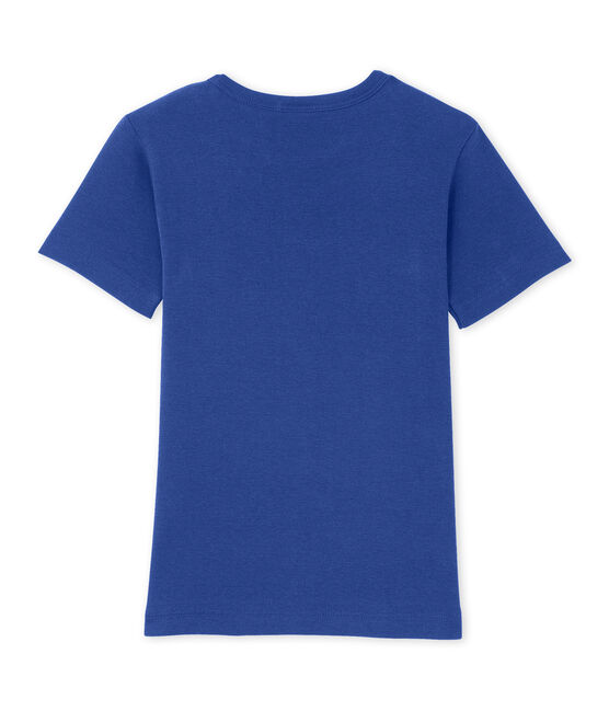 T-shirt garçon à motif bleu Peter