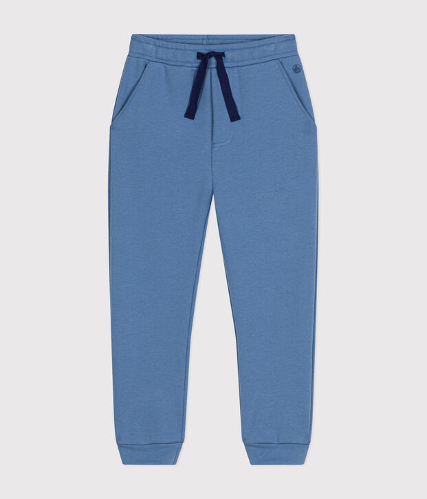 Pantalon de jogging enfant gar&ccedil;on bleu