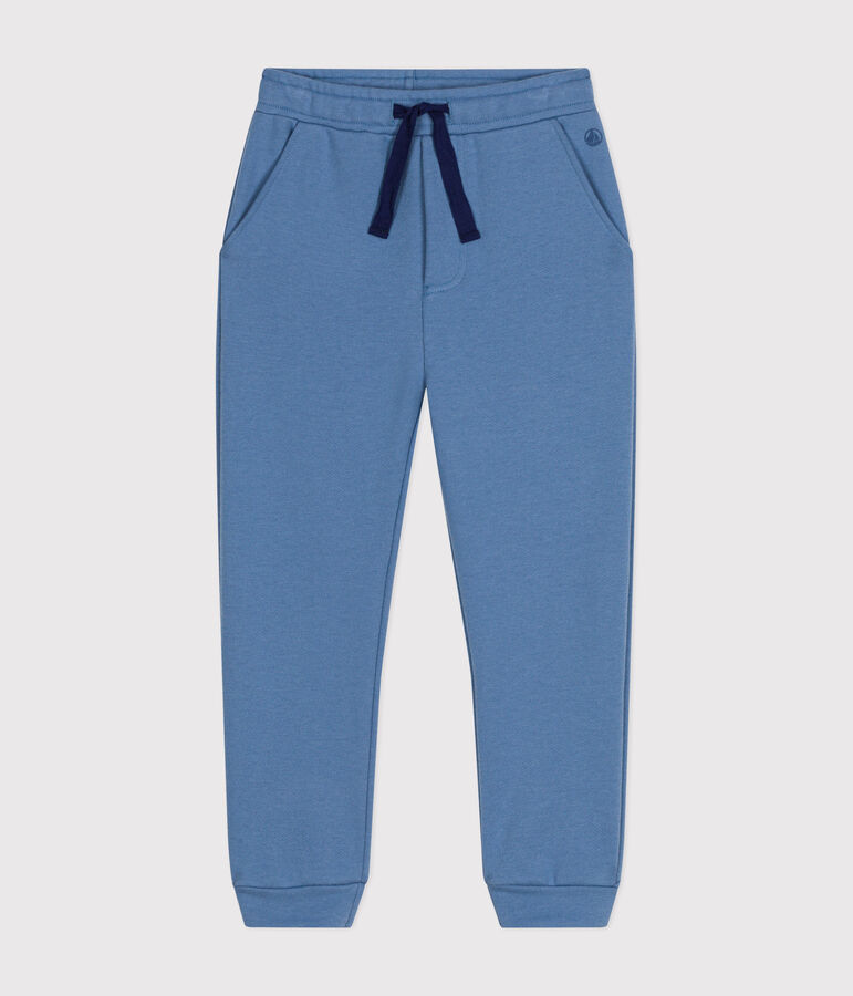 Pantalon de jogging enfant gar&ccedil;on bleu BEACH