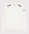 Pull marin en coton Femme  blanc MARSHMALLOW
