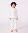 Pyjama boutonné enfant en coton imprimé MARSHMALLOW/ OLYMPIC/ MULTICO