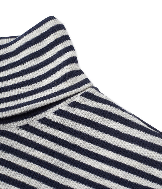 Sous-pull femme rayures Colette bleu SMOKING/gris BELUGA