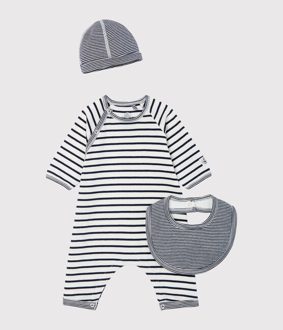 Coffret Cadeau 3 Pieces Bebe Mixte Variante 3 Petit Bateau