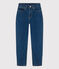 Jean responsable en coton Femme bleu BLEU DELAVE