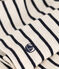 Tee-shirt manches longues en jersey flammé enfant fille blanc AVALANCHE/bleu SMOKING