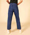 Jean responsable en coton Femme bleu BLEU DELAVE