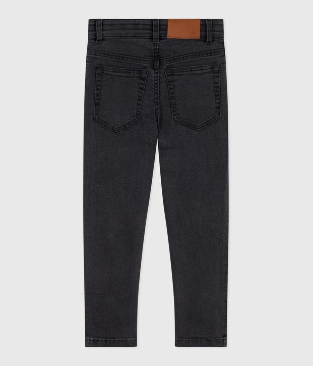 Pantalon enfant en denim noir