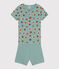 Pyjama short enfant en coton PAUL/ MULTICO