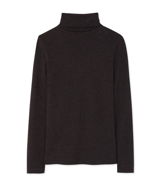 Sous-pull femme uni gris CITY CHINE