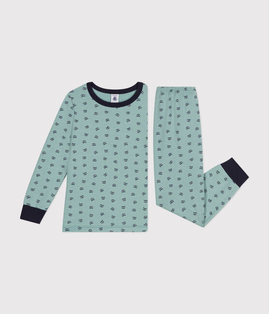 Pyjama en molleton gratté imprimé raton laveur enfant PAUL/ MULTICO