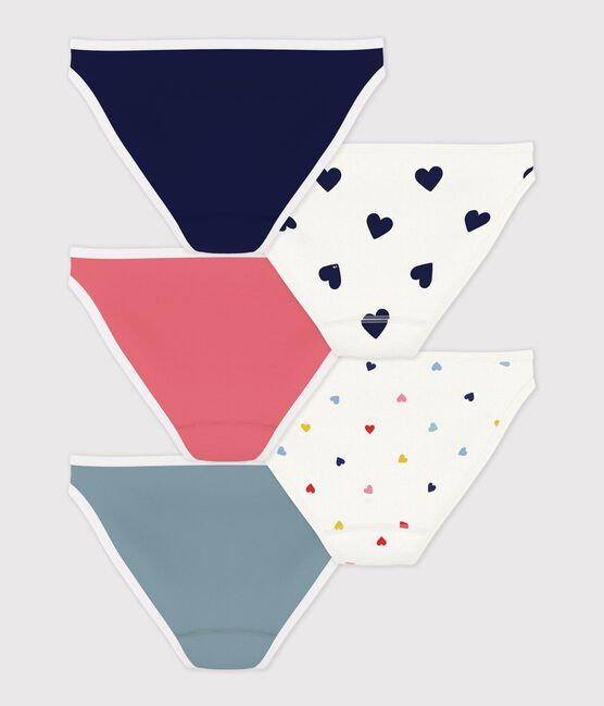 Lot de culottes femme en coton imprimé variante 1