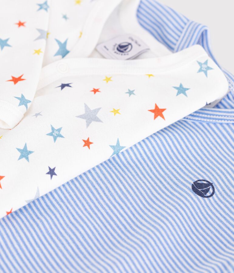 Lot de pyjamas b&eacute;b&eacute; en coton imprim&eacute; variante 1