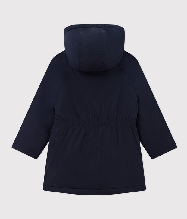 Parka enfant fille bleu