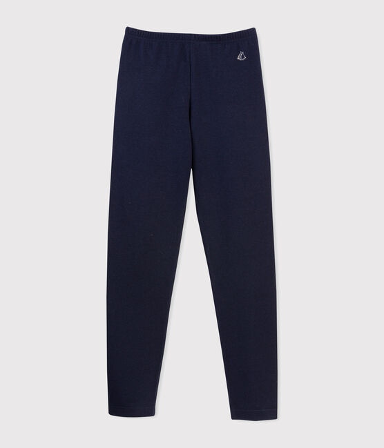 Legging enfant fille bleu SMOKING