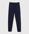 Legging enfant fille bleu SMOKING