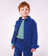Chemise enfant en velours uni