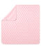 Drap bébé mixte imprimé rose VIENNE/blanc MULTICO
