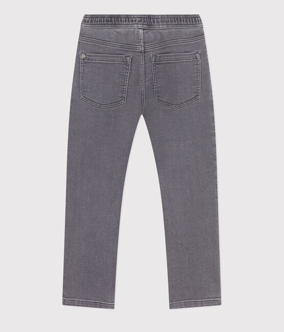 Pantalon denim responsable regular enfant garçon gris GRIS