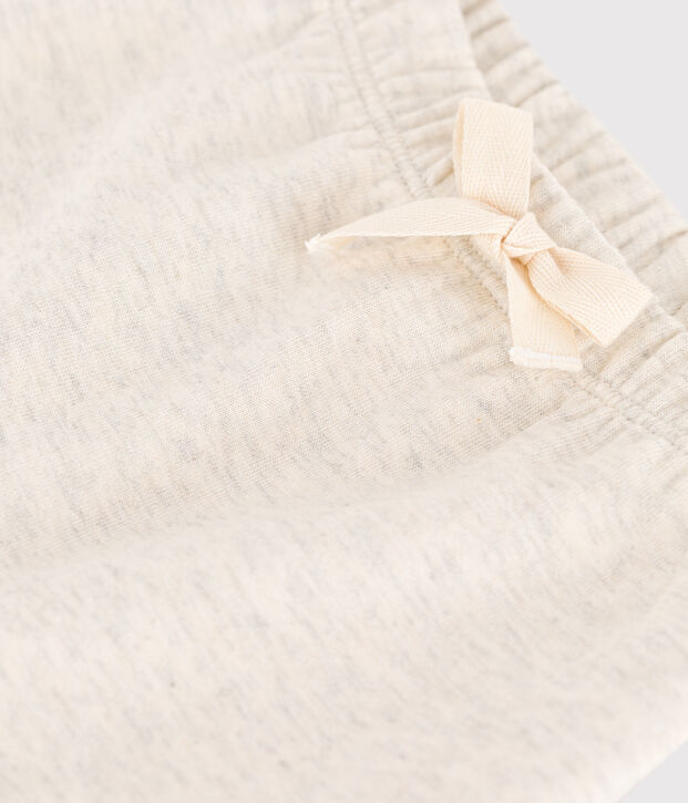 Pantalon b&eacute;b&eacute; en jersey &eacute;pais beige chin&eacute;