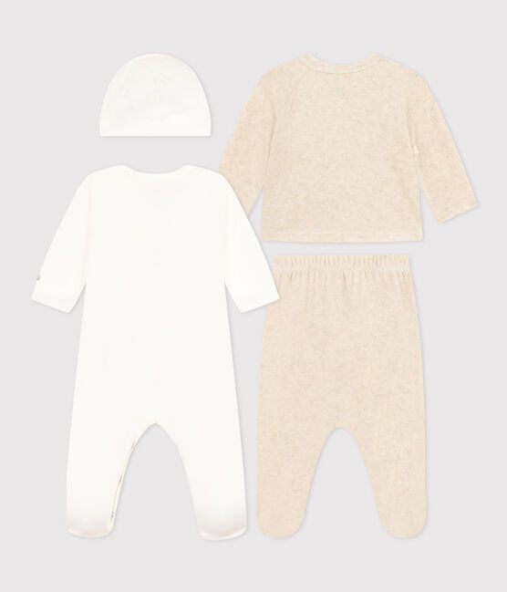 Lot 4 pièces en coton bébé variante 1