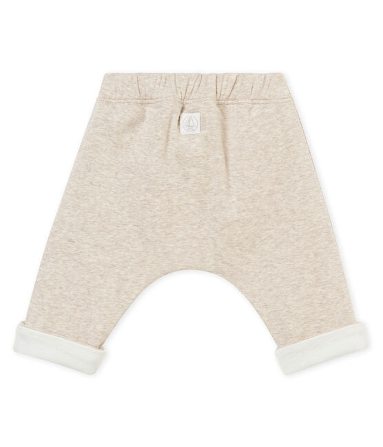 Pantalon doublé bébé mixte beige CREAMY CHINE