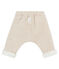Pantalon doublé bébé mixte beige CREAMY CHINE