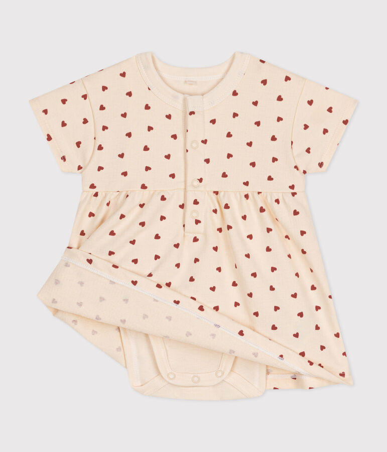 Robe en molleton l&eacute;ger avec body b&eacute;b&eacute; AVALANCHE/ FAMEUX