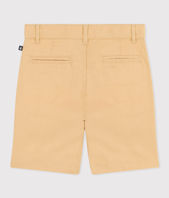 Bermuda en toile de coton enfant  garçon beige FACILE