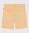 Bermuda en toile de coton enfant  garçon beige FACILE