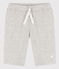 Bermuda en coton enfant garçon gris BELUGA CHINE