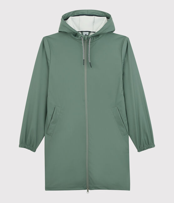 Ciré long et léger en matière recyclée Femme/Homme vert THUYA