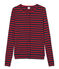 Cardigan femme iconique rayé bleu SMOKING/rouge PEPS