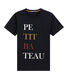 Tee shirt sérihraphie texte pour femme