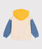 Sweatshirt à capuche en molleton enfant garçon blanc AVALANCHE/ MULTICO