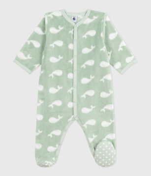 Petit Bateau Moufles Bébé En Tricot Doublé Polaire - Chaudes Et Confortables