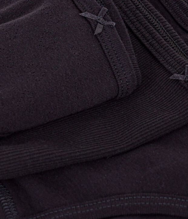 Lot de culottes femme en coton multicouleur